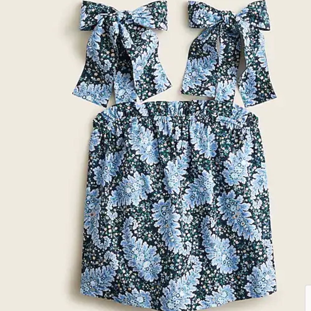 J.Crew Collection tie-shoulder tank in Ratti Pacific Paisley